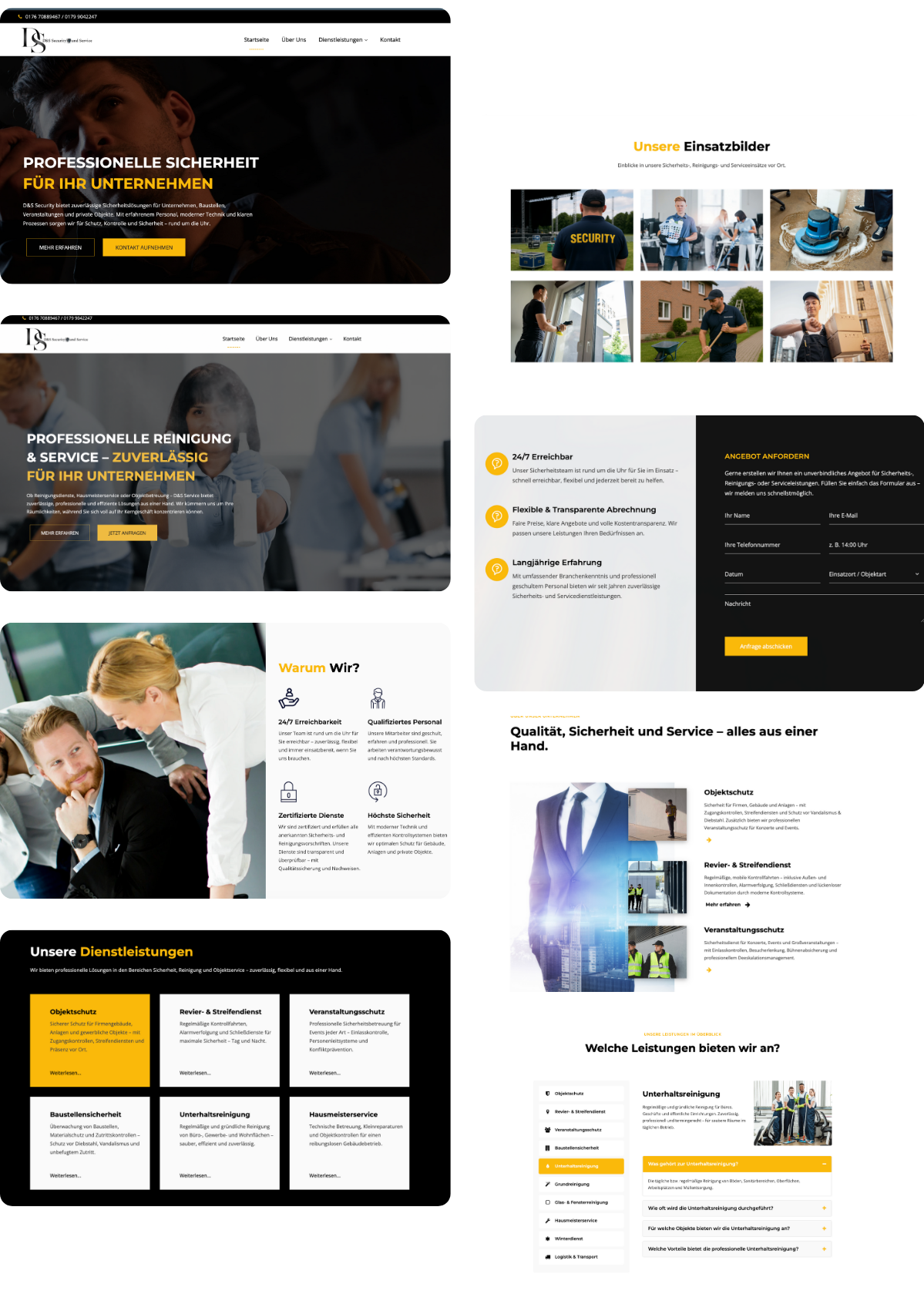 D&S Security & Service - Project Details