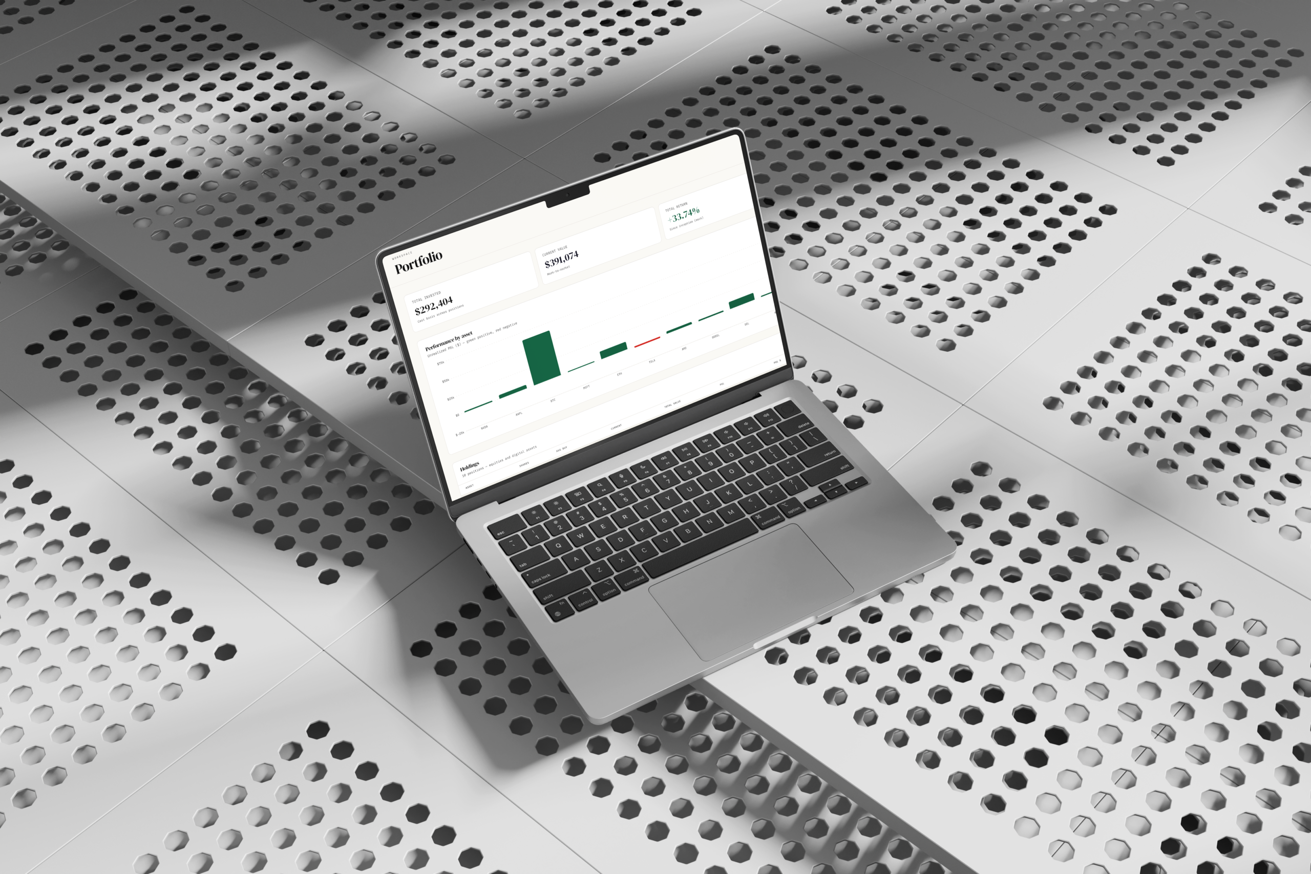 Apex Finance Dashboard - Portfolio