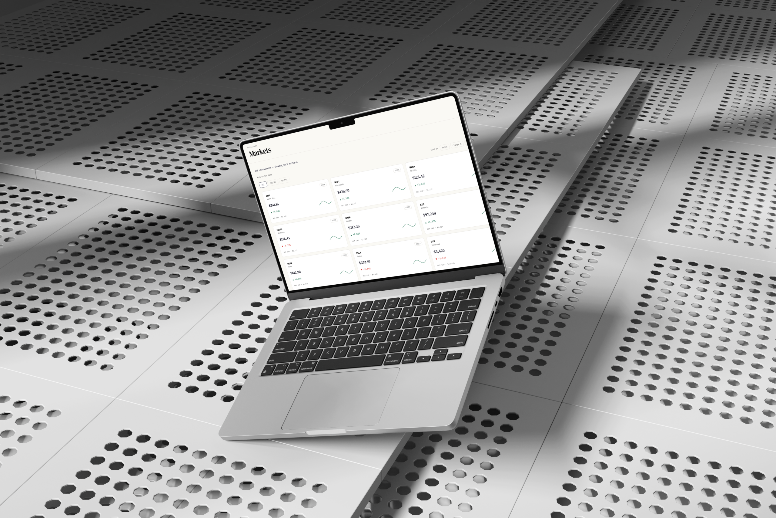 Apex Finance Dashboard - Markets